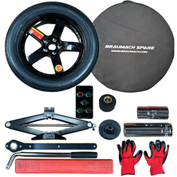 AUST DESIGN - TESLA Spare Wheel Kit Space Saver Tyre for Model Y incl JUNIPER - Correct Match Tyre Size