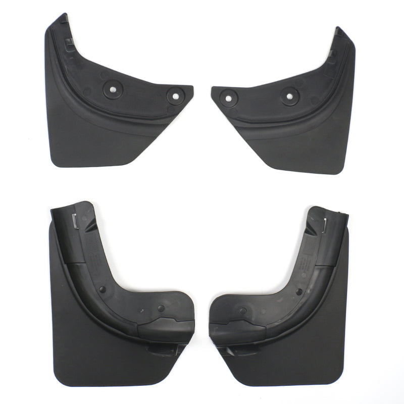 Tesla Model Y Mud Flaps TPE 4pcs Front Rear BLACK COLOR 2020-2024